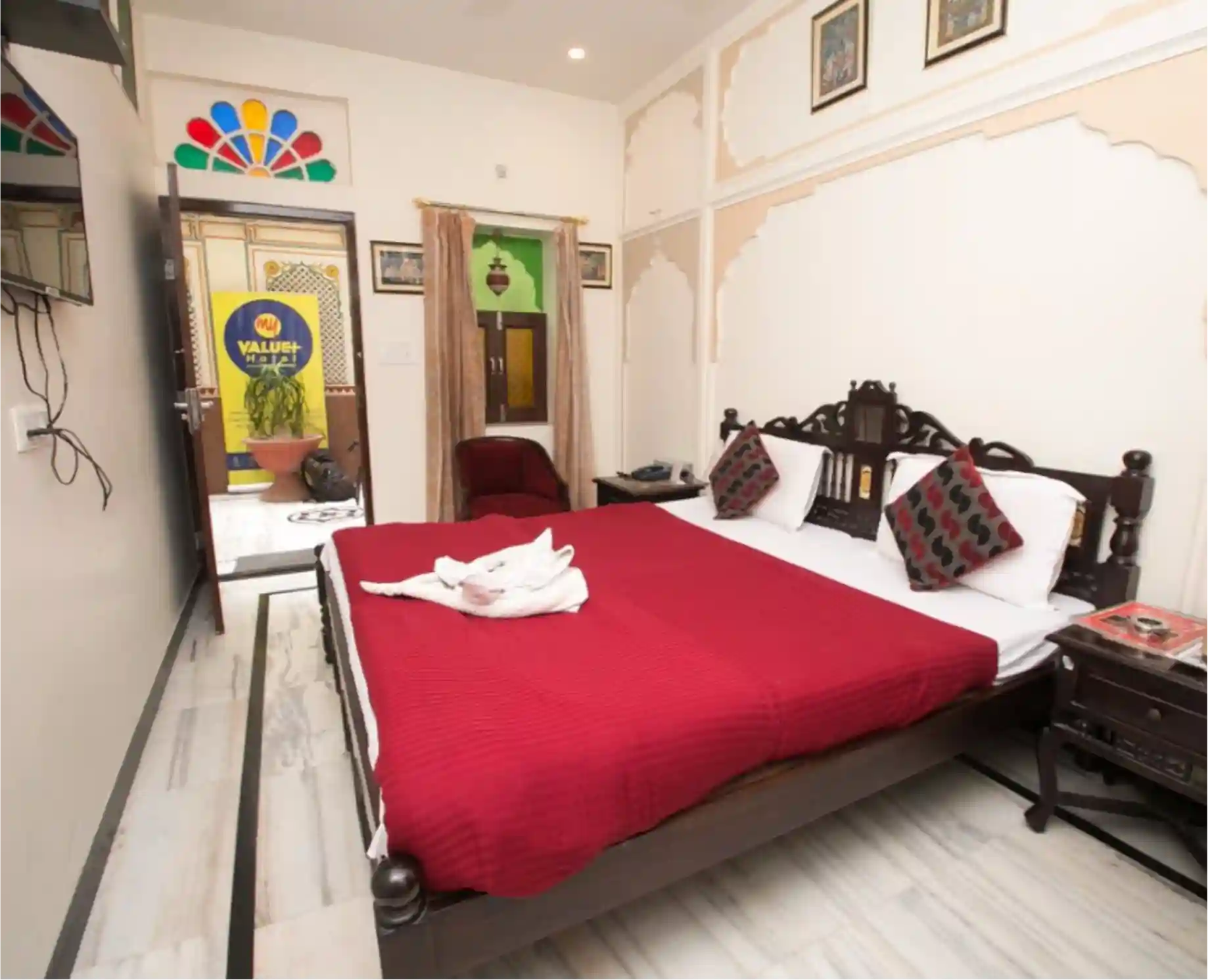 Non-AC Room at Parmarth Niketan Ashram Rishikesh